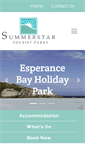 Mobile Screenshot of esperancebayholidaypark.com.au